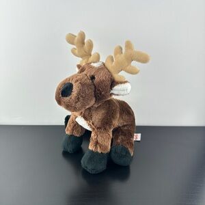 Ganz Webkinz Reindeer 9” Brown Plush Stuffed Animal No Code HM137